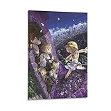 Fbroceh Made in Abyss Poster Anime Reg Riko Poster Decorative Painting Canvas Wall Art Living Room...
