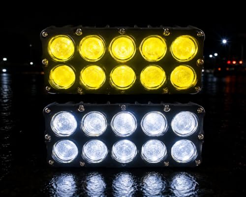 BIKEBLOOM Store BIKEBLOOM Pack of 2 10-Lens LED Fog Lights - Image 4