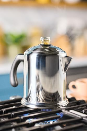 Farberware 8-Cup Stainless Steel Stovetop Percolator