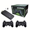 Consola de juegos retro. Mini consola retro con salida HDMI 4K, y tarjeta SD 64GB. Dos mandos inalámbricos de 2,4GhZ y más de 40000 juegos incorporados. Game stick. Consola de juegos portátil
