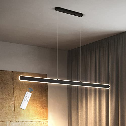 Lampe à suspension LED variable 3000K-6000K pour éclairage de cuisine