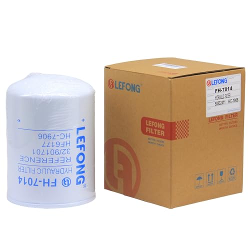 Image of FJ-3080 Oil Filter Fits Bobcat Excavator 319 320 321 322 323 324 6PC | Replaces A26A125T, CS-100-P25-A, CS-100-P10-A; Fits resin impregnated paper media