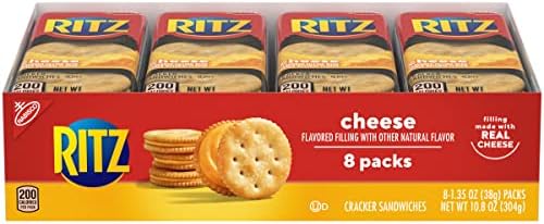 Nabisco Ritz Cracker Sandwiches, Cheese, 10.8 oz