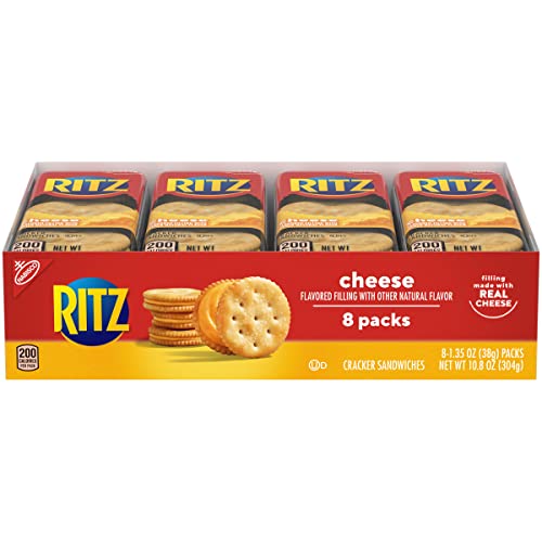 Nabisco Ritz Cracker Sandwiches, Cheese, 10.8 oz