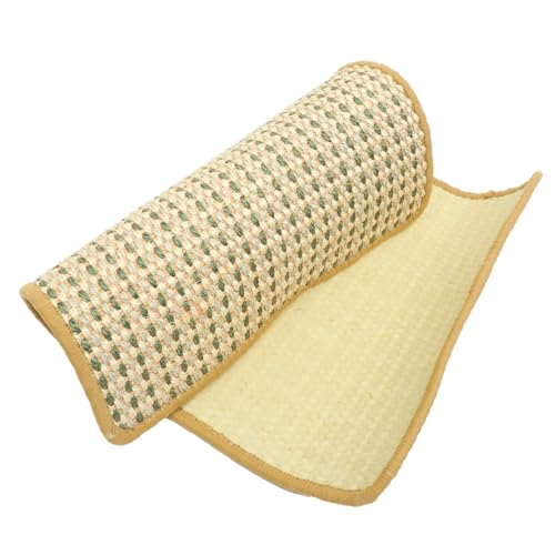 POPETPOP Rascador para Gatos Estera De Sisal Alfombra para Rascar Gatos Camas para Gatos Basura Raspador Alfombrilla para Rascar Gatos Alfombra De Gato De Sisal Juguetes para Gatos Gatito