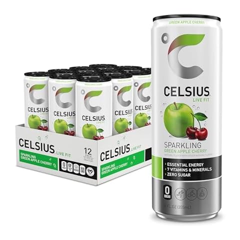 CELSIUS Sparkling Green Apple Cherry Cover