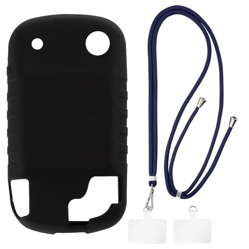 Funda compatible con Garmin Montana 680 + cordones universales para teléfono móvil, correa suave de silicona TPU para Garmin Montana 680 (2.9 pulgadas)