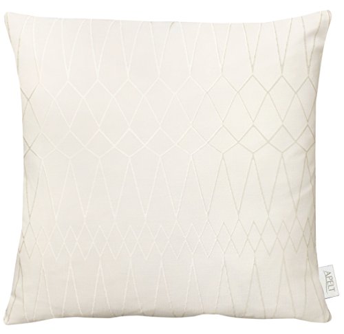 APELT Teatro 46x46 20 Kissenhülle, Polyester, creme, 46 x 46 cm