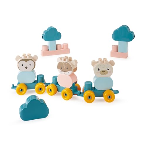 Jeu de construction éveil bébé 18 mois Écoiffier valisette - 4