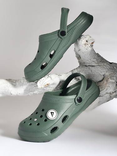 Image of Impakto Slide N' Glide Comfortable Stylish Lightweight Water Resistant with Anti-Skid Soles Clogs for Men