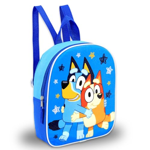 Bluey Mini Backpack with Lunch Box Set - Bundle with 11" School Bag, Lunch Bag, Stickers, Water Bottle, More | Bluey Small Backpack for Kids, Girls2