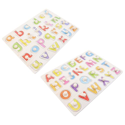 Jouet éducatif bois et puzzle alphabet : lettres alphabet bois pour tout-petit