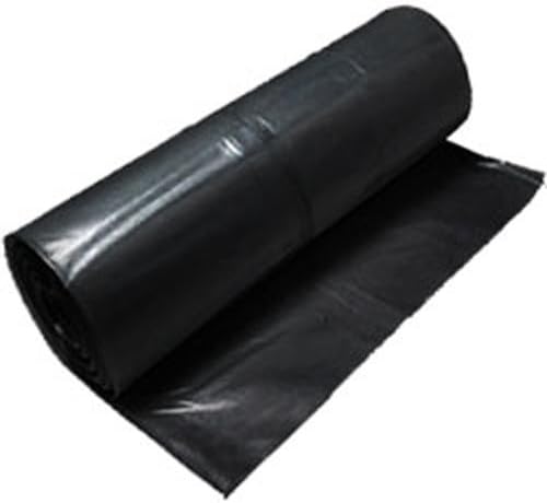 CWC Black Plastic Sheeting - 6 mil, 12' x 100'