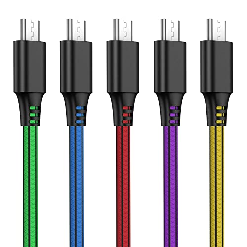 Android&IOS対応USBケーブル Amazon.co.jp: SCHITEC Micro USB ケーブル 【5本セット 2m】 急速充電