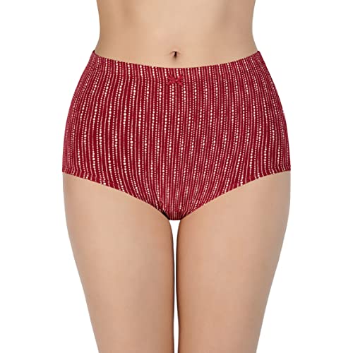 Image of Amante Inner Elastic Cotton Full Brief Panty Pack- Pack of 3