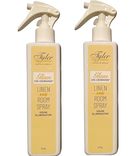 Tyler Candle Company - Spray On Demand - Kathina fragrance - 227g / 8oz (Pack of 2), Clear