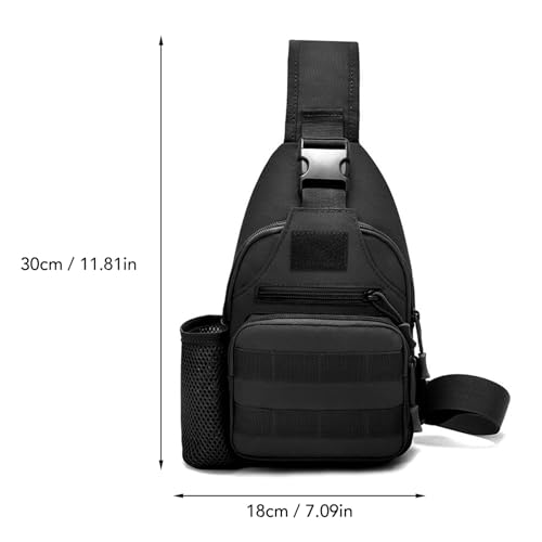 Bolsa de pecho impermeable con almacenamiento compacto multiusos 6