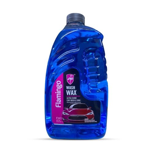 Shampoo Car Wash with Wax (1 Blue)