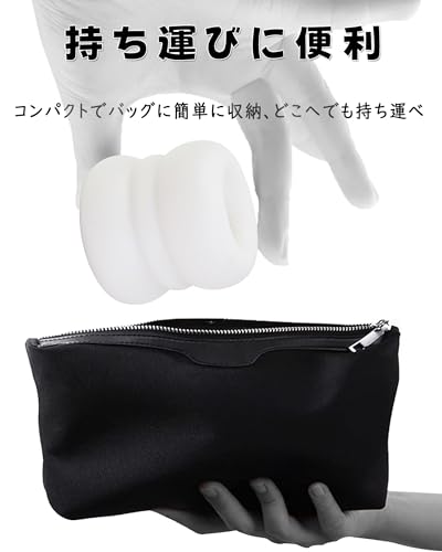 Alipペニスサック アダルトグッズ 円柱型コックリング ペニスリング 柔らかいsex toys男性for men 心地よい包み込みpenis ring お手入れ簡単6*5.8cm - 画像6