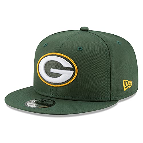 Lista de Gorra Green Bay favoritos de las personas. 47 New Era Gorra Snapback Ajustable Basic 9FIFTY Verde para Hombre de Green Bay Packers