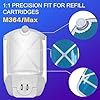 10 Pack Refill Cartridges, 2026 Upgraded Flying Insect Trap Refills Compatible with zzevo Flying Insect Trap Indoor Light M364 M364A Fully Compatible Size (10 Refill Cartridges) #1