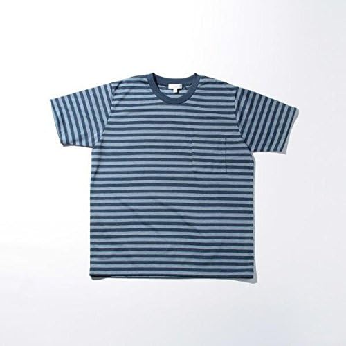 Amazon ビューティ ユース ユナイテッドアローズ メンズ By ニュークイック ボーダー Tシャツ Made In Japan Cobalt L Tシャツ カットソー 通販