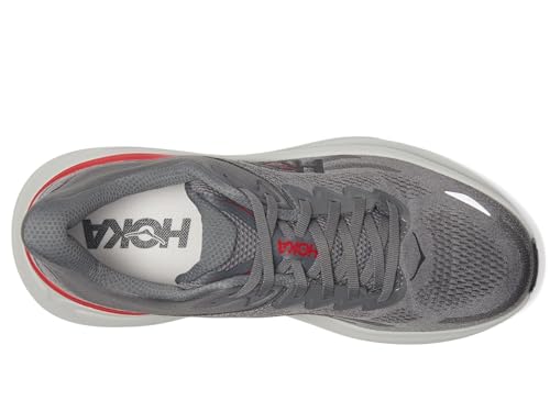 HOKA Hoka Mens Bondi 9 Satellite Grey/Outer Orbit 10 Medium