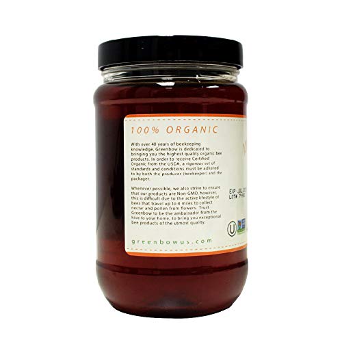 Greenbow Organic Amazon Forest Honey 22Oz #TOP2