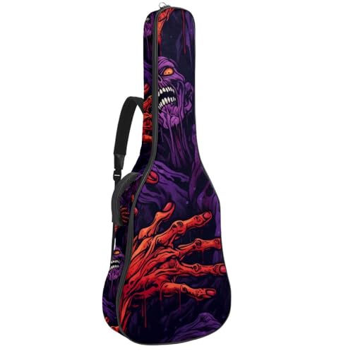 Housse de guitare électrique et classique zombie pour vos déplacements