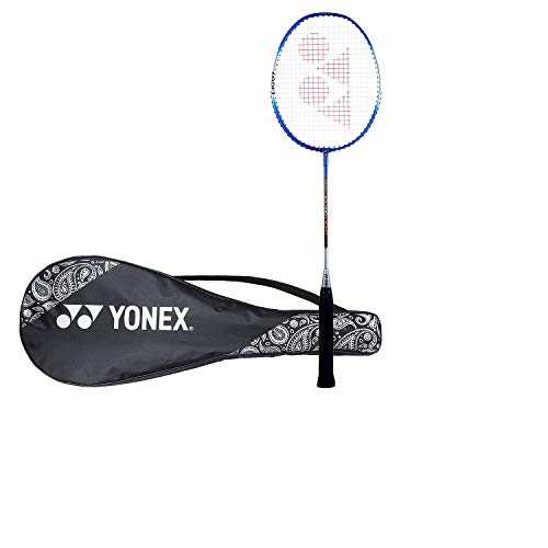 Image of Yonex ZR 100L Aluminium Strung Badminton Racquet with Full Cover (Red) & ZR 100L Aluminium Strung Badminton Racquet with Full Cover (Blue) Combo