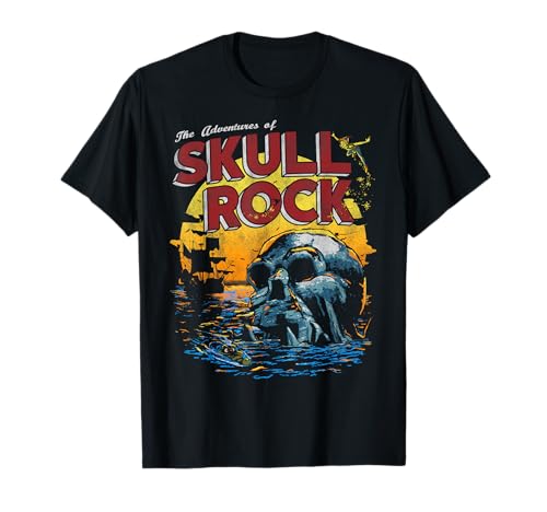 T-shirt Peter Pan Disney Skull Rock idéal pour un look streetwear vintage