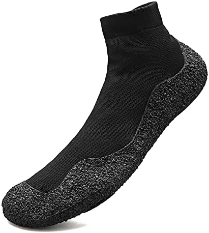 HIKEUP Water Sports Shoes Barefoot Socks Slip on Diving Swim Surf Aqua Walking Beach Yoga for Men Women