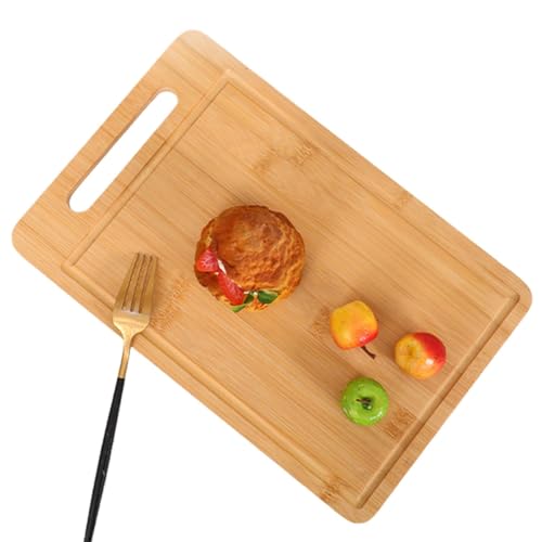 Planches à découper en bois pour cuisine,planches à découper en bois | Planche de service Planches à découper | Planches de bois épaisses double face disponibles pour hacher, produits carnés, planches