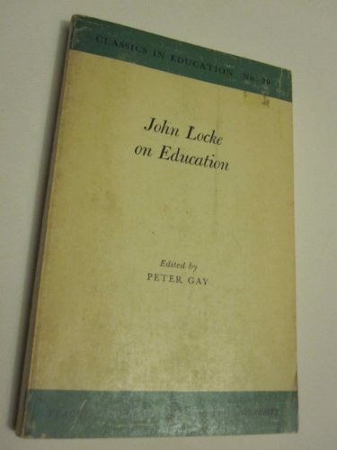 John Locke on education. B0011T5VP8 Book Cover