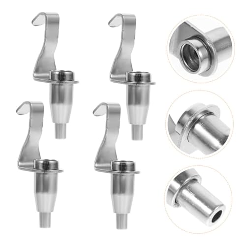 Image of Homoyoyo 24pcs Adjustable Picture Rail Hanging Hooks for of Photos and Artwork Durable Construction for Galleries and Exhibitions