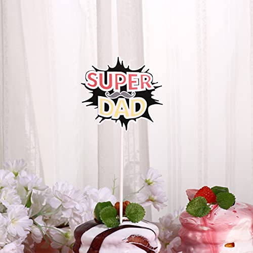 STOBOK Pega de Coco Do Bolo de Coco Do Queque Do Dia Dos Pais para Decorações Da Festa de Aniversári