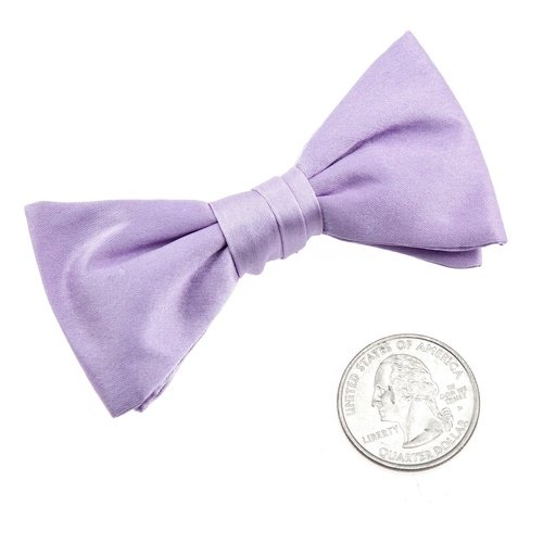 Infant Pretied Bow Tie By Elite Solid In Silk Bow Tie For Infants4
