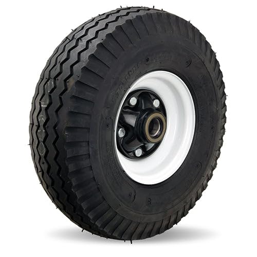 Hamilton 21-inch Pneumatic Air-Filled Rubber Wheel, 2800 lbs Load Capacity, 6.9" Wide, 4 3/4" Hub, 1 1/4" Sealed Precision Tapered Roller Bearing