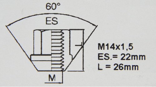 VW Volkswagen Scirocco Locking Wheel Nuts / Bolts