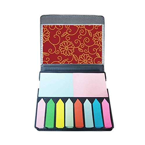 Style chinois japonais fleurs autocollant note marqueur page papeterie