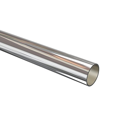 Flair Deco 11092001-1612 in Tubo Diametro 20 mm per Bastone 160 cm Cromo