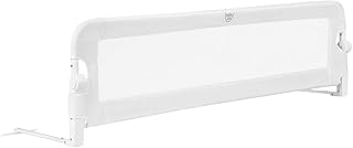 COSTWAY Sponda di Sicurezza da Letto, Paracolpi Barriera Letto Pieghevole per Bambini, in Spugna, Varie Lunghezze Disponibili (Bianco, 150x40x42cm)