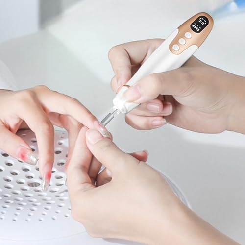 Juego de manicura inalámbrico de 35000 RPM con diseño ergonómico para un cuidado preciso en casa 2