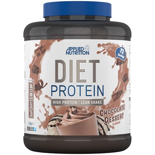 Applied Nutrition Diet Whey - Hochwertiges Proteinpulver, kohlenhydrat- und zuckerarm, zur Gewichtskontrolle mit CLA, L-Carnitin und grünem Tee (1.8kg, Chocolate)