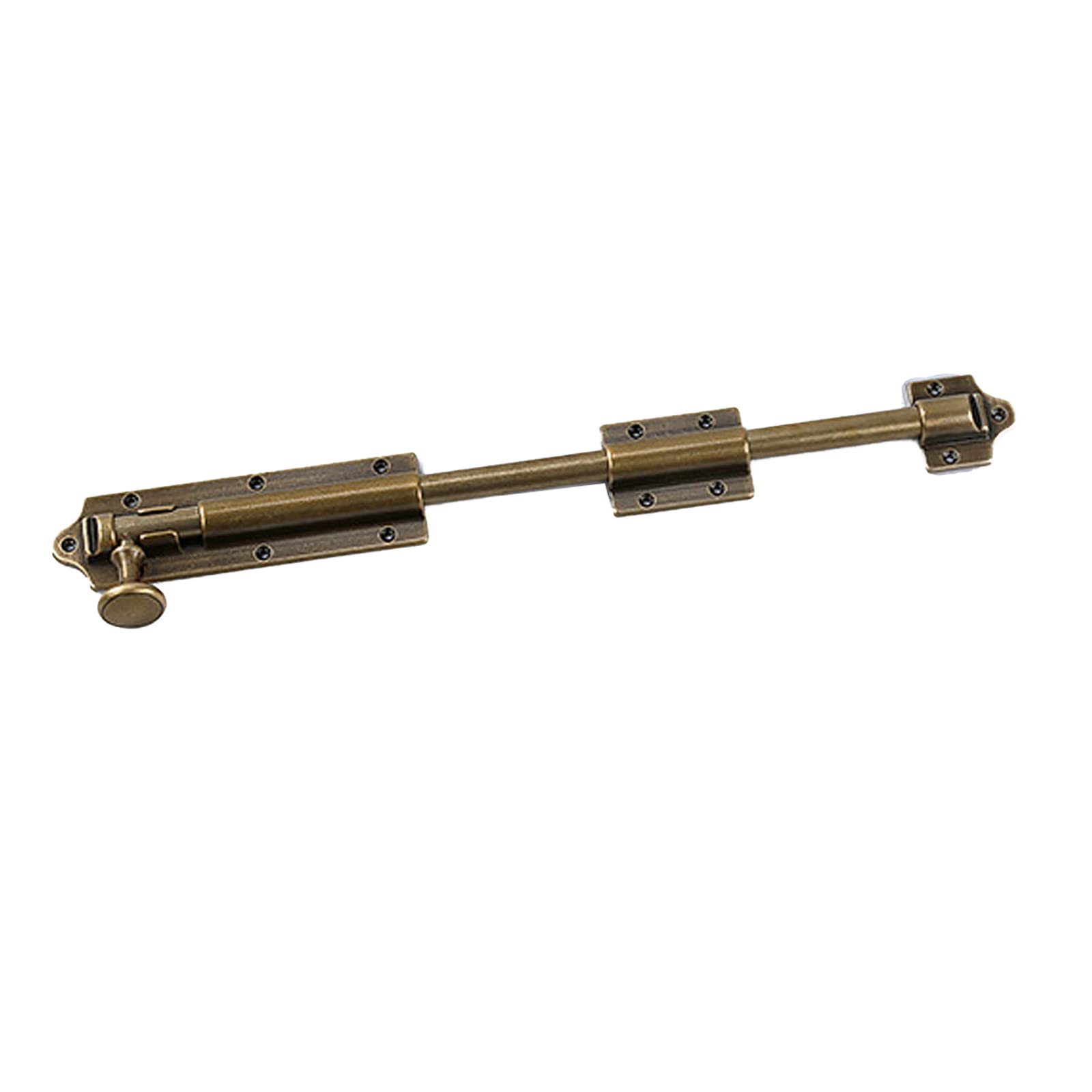 PULaif Door Lock Bolt, Door Lock Bolts Cylindrical Bolts Sliding Barrel Bolt Latch Lock 20-58cm(43cm)