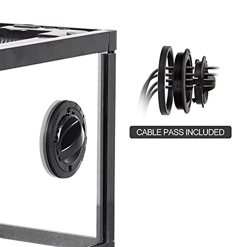 Repti Zoo 3SP0829-4746 67 Gallon Reptile Large Terrarium Newly Upgraded All Glass 48 Inch X 18 Inch X 18 Inch Double Hinge Door thumb #5