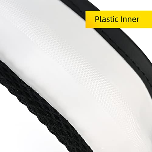 Carfond Breathable Microfiber Steering Wheel Cover,Anti Slip Ice Mesh Wheel Protector Cover,Universal 15 Inch Black #TOP5