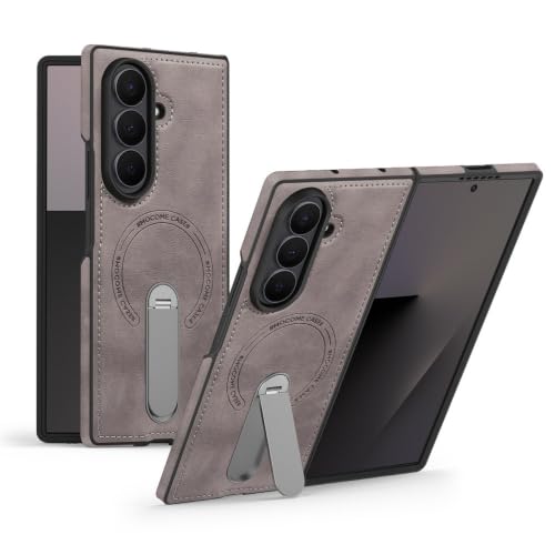���C�����X�[�d�Ή��}�O�l�b�g�����U�[���X�}�z�J�o�[�ASamsung Galaxy Z Fold 8 Ultra 7 6 5 4 3 �ϏՌ��L�b�N�X�^���h�t���X�}�z�P�[�X�A�O���[�ASamsung Galaxy Z Fold 8 Ultra �p [���s�A���i]