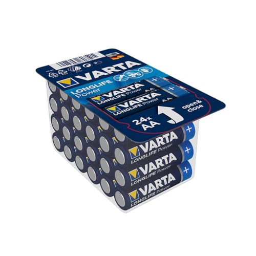 SOS - Lote de 24 pilas alcalinas AAA LR03 para accesorios y mantenimiento VARTA 4903301124