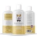 Oatmeal Dog Shampoo For Dogs With Dry Itchy Flaky Skin 500ml Posh Pooch ® Hypoallergenic Organic Aloe Vera Wheat Nourishing Soothing Moisturising B5 Hypoallergenic Wash For Pets With Sensitive Skin